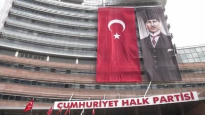 CHP Genel Merkezi'ne yapılan polis müdahalesi esnasında meydana gelen tahribat