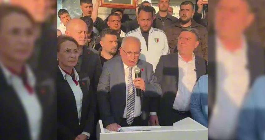 Zonguldak Belediye Başkanı Tahsin Erdem, CHP Genel Merkezi'nin polis müdahalesiyle