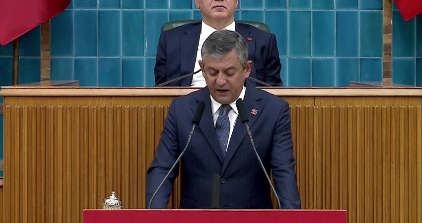 CHP Genel Başkanı Özgür Özel, partisinin Grup Toplantısı'nda, "Cumhuriyet Halk