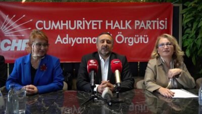 CHP'nin saha çalışmaları kapsamında Adıyaman’a gelen CHP Genel Başkan Yardımcısı