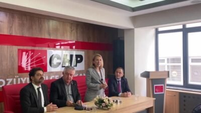 CHP'nin saha programları kapsamında Bilecik’e gelen CHP Muğla Milletvekili Süreyya