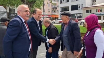 CHP’nin 81 ilde sürdürdüğü saha çalışmaları kapsamında Tokat’ın Erbaa ilçesinde