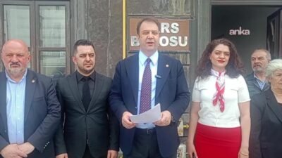 CHP Kars Milletvekili İnan Akgün Alp, Kars'taki avukatların 2 milyon