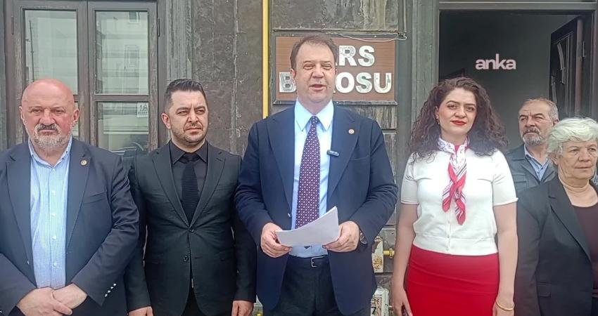 CHP Kars Milletvekili İnan Akgün Alp, Kars'taki avukatların 2 milyon