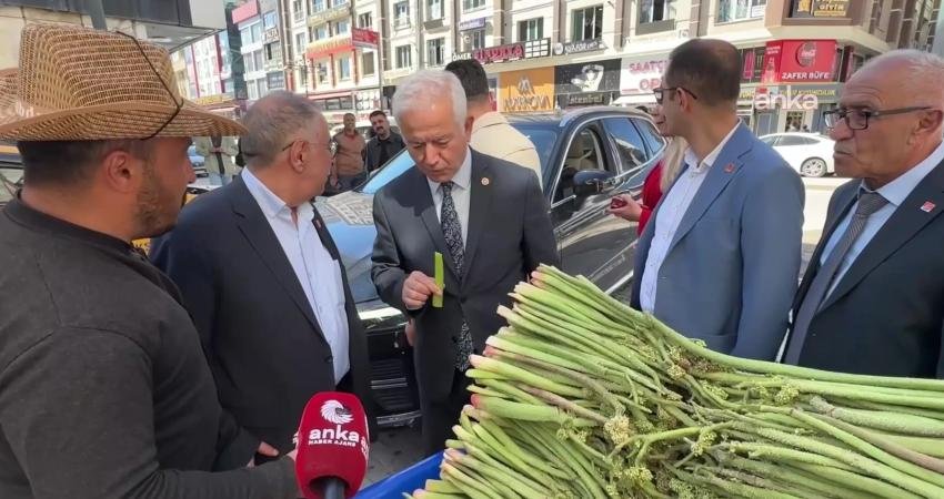 CHP Çanakkale Milletvekili İsmet Güneşhan ve beraberindeki heyet Van'da esnafın