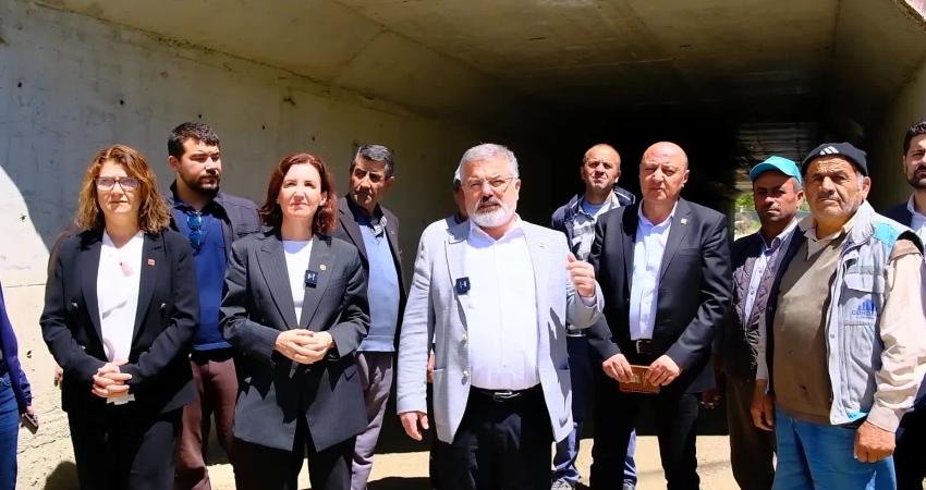 CHP Antalya Milletvekili Aliye Coşar ve Isparta İl Başkanı Hasan