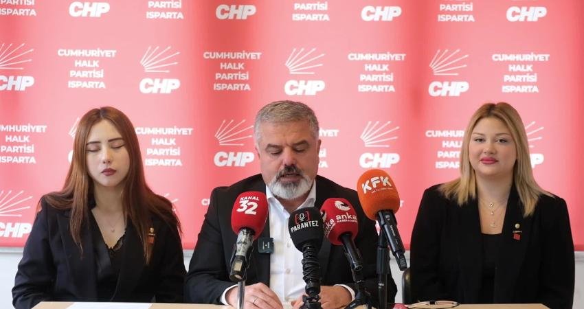 CHP Isparta İl Örgütü tarafından Deniz Gezmiş, Yusuf Aslan ve