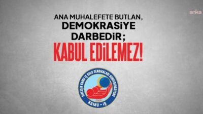 Birleşik Kamu-İş Konfederasyonu, CHP’nin 38. Olağan Kurultayı’nın iptaline ilişkin karara