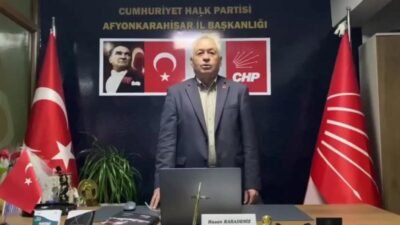 CHP Afyonkarahisar İl Başkanı Hasan Karadeniz, istinafın CHP’nin 38. Olağan