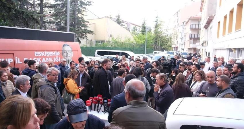 CHP Eskişehir İl Başkanı Talat Yalaz, partisinin 38’inci Olağan Kurultayı’nın