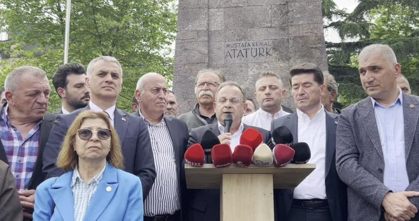 CHP Trabzon İl Başkanı Mustafa Bak, partisinin 38. Olağan Kurultayı’nın