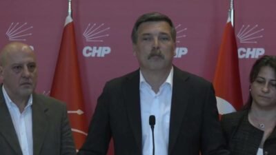 TİP Genel Başkanı Erkan Baş, CHP Genel Merkezi'ne yaptığı destek