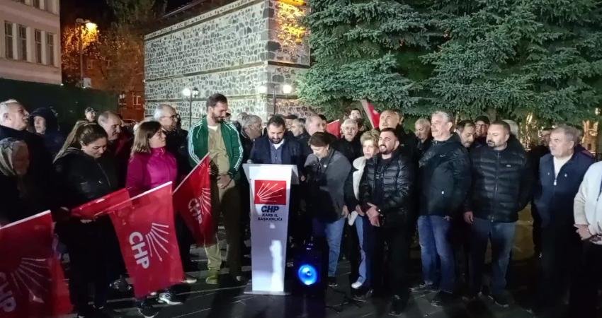 CHP Kars il Başkanı Onur Uludaşdemir, “Partimizin kurumsal kimliğini, seçilmiş