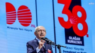 CHP'nin önceki dönem Genel Başkanı Kemal Kılıçdaroğlu, CHP’nin 38. Olağan