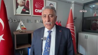 CHP Iğdır İl Başkanı Nizamettin Ada, CHP’nin 38. Olağan Kurultayı’nın