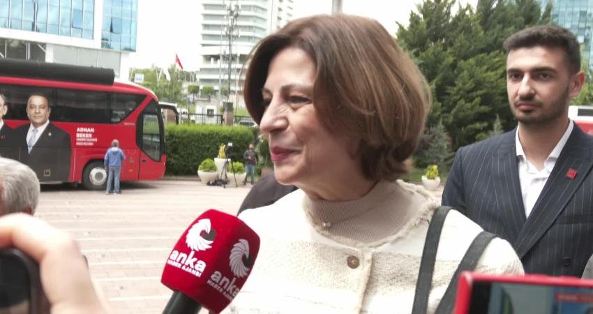 Eskişehir Büyükşehir Belediye Başkanı Ayşe Ünlüce, CHP'nin 38. Olağan Kurultayı'nın