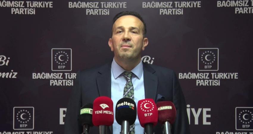 BTP Sözcüsü Lütfullah Önder,  CHP'nin 38. Olağan Kurultayı'na yönelik "mutlak butlan"