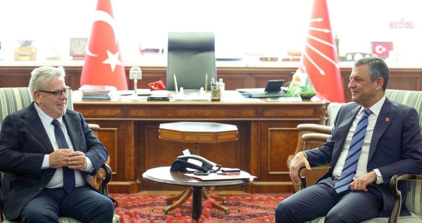 Avrupa Parlamentosu Türkiye Raportörü Nacho Sanchez Amor, CHP Genel Başkan