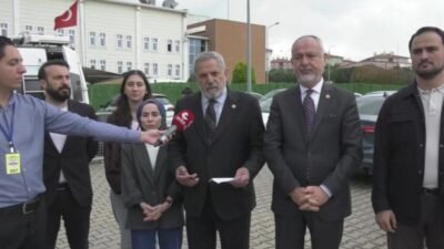 CHP Rize Milletvekili Tahsin Ocaklı ile CHP İzmir Milletvekili Cumhur