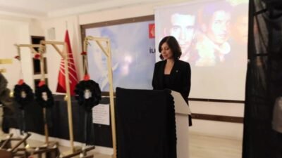 CHP Nazilli İlçe Başkanı Sema Aslıhan Ökmen, "Gençlerin korkmadan konuşabildiği, eşit