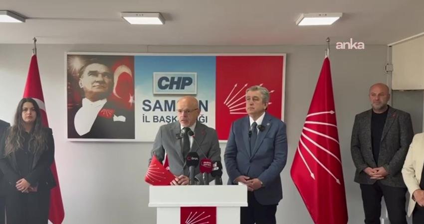CHP Samsun İl Başkanı Mehmet Özdağ, "Cumhuriyet Halk Partisi'ni Türkiye’nin