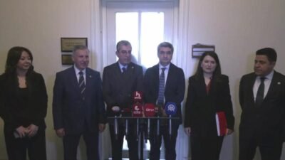 CHP, Yeni Yol Grubu'nu Meclis'te ara seçim gündemiyle ziyaret etti.