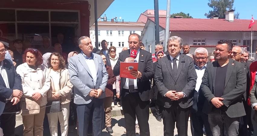 CHP Samsun Milletvekili Murat Çan, Alaçam Devlet Hastanesi binası ve