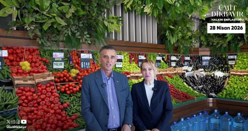 CHP Sakarya Milletvekili Ümit Dikbayır, gıda fiyatlarını önceki ayla karşılaştırmak