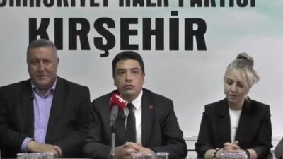 CHP Niğde Milletvekili Ömer Fethi Gürer, Kırşehir’de yaptığı açıklamada ekonomik