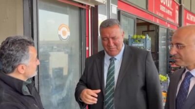 CHP Niğde Milletvekili Ömer Fethi Gürer, Kayseri Toptancı Hal'inde dert