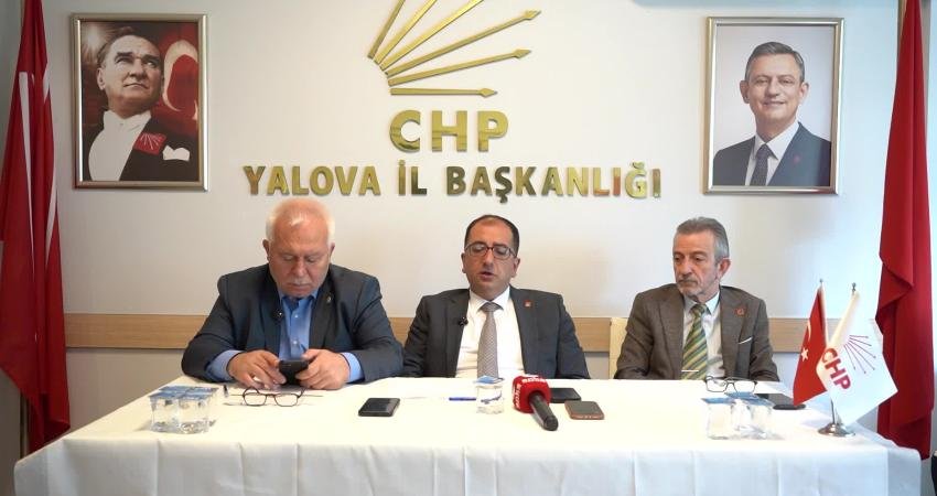 CHP Kırklareli Milletvekili Fahri Özkan, partisinin saha çalışmaları kapsamında Yalova'da