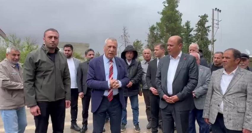 CHP Gaziantep Milletvekili Hasan Öztürkmen, şiddetli fırtına, sağanak, dolu yağışı