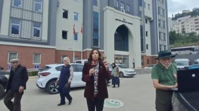 Artvin’de 3 Eylül 2024’te maden şirketinin ağaç kesimini protesto eden