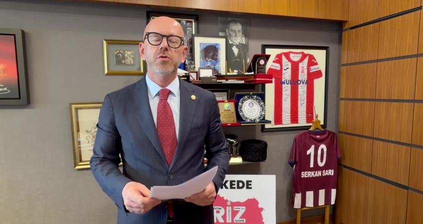 CHP Balıkesir Milletvekili Serkan Sarı, İçişleri Bakanlığı’nın Ayvalık’ta GYS için