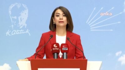CHP'nin Çalışma ve Sosyal Güvenlik Politika Kurulu Başkanı Gamze Taşcıer,