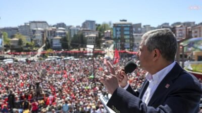 CHP’nin “Millet İradesine Sahip Çıkıyor” temalı mitinglerinin 109’uncusu 17 Mayıs