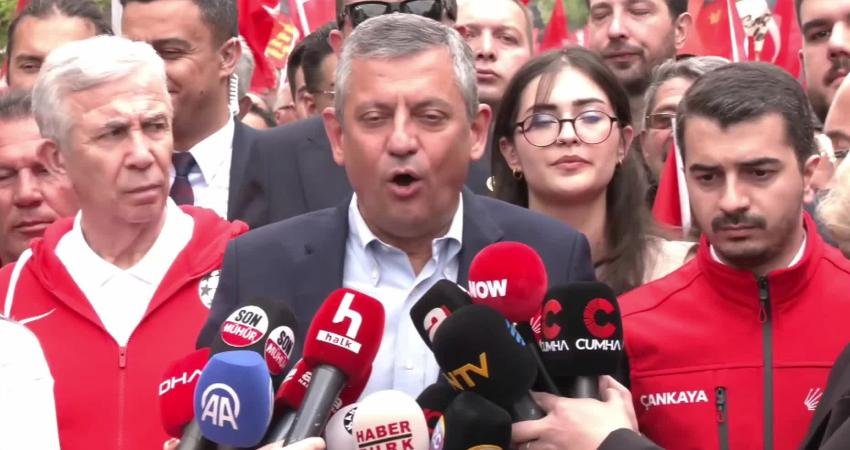 CHP Genel Başkanı Özgür Özel, "Gazi Mustafa Kemal Atatürk’ün dediği