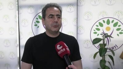 DEM Parti Diyarbakır İl Eş Başkanı Abbas Şahin, CHP'nin 38.