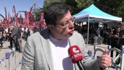 Çanakkale Belediye Başkanı Muharrem Erkek, CHP’nin Balıkesir’de düzenlediği “Millet İradesine