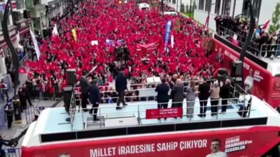 CHP Genel Başkanı Özgür Özel, Karabük’te düzenlenen 107’nci "Millet İradesine