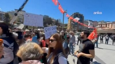 CHP’nin Rize'deki “Millet İradesine Sahip Çıkıyor” mitingine katılan bir yurttaş, "Biz