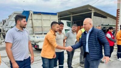 Çine Belediye Başkanı Mehmet Kıvrak, 1 Mayıs Emek ve Dayanışma