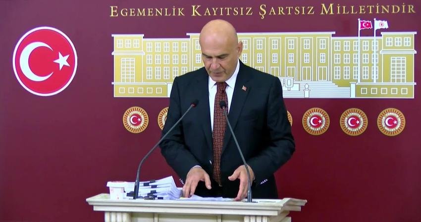 İYİ Parti Grup Başkanvekili Turhan Çömez, Zikrullah Erdoğan'ın MSB Tedarik Hizmetleri