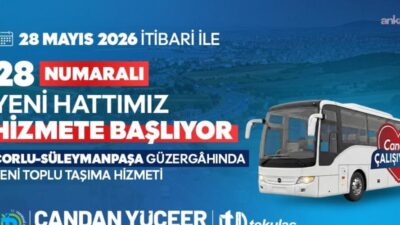 Tekirdağ Büyükşehir Belediyesi, Çorlu ve Süleymanpaşa ilçelerini birbirine bağlayacak 28