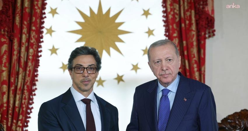 Cumhurbaşkanı Recep Tayyip Erdoğan, Birleşik Arap Emirlikleri Başkan Yardımcısı Şeyh