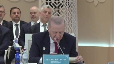 Türk Devletleri Teşkilatı’nın Türkistan’da düzenlenen Gayriresmi Zirvesi’nde konuşan Cumhurbaşkanı Erdoğan,
