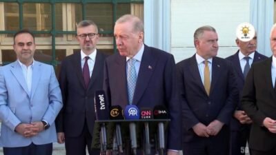 Cumhurbaşkanı Recep Tayyip Erdoğan, Filistin'de yaşananlara dikkati çekerek, "Netanyahu denilen