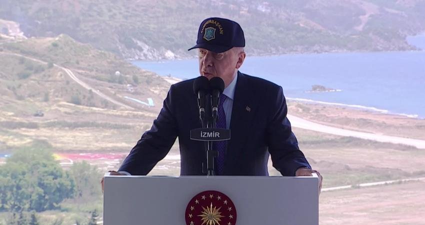 Cumhurbaşkanı Recep Tayyip Erdoğan, "Türkiye olarak savaşa ve kaosa yatırım