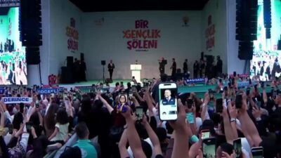Cumhurbaşkanı Recep Tayyip Erdoğan, AK Parti Gençlik Kolları tarafından düzenlenen