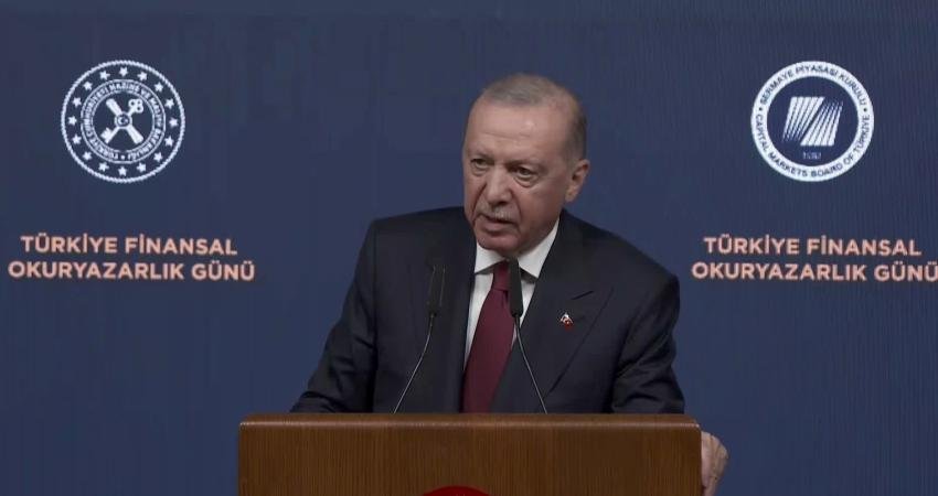 Cumhurbaşkanı Recep Tayyip Erdoğan, Finansal Okuryazarlık Günü Programı’nda, son dönemde